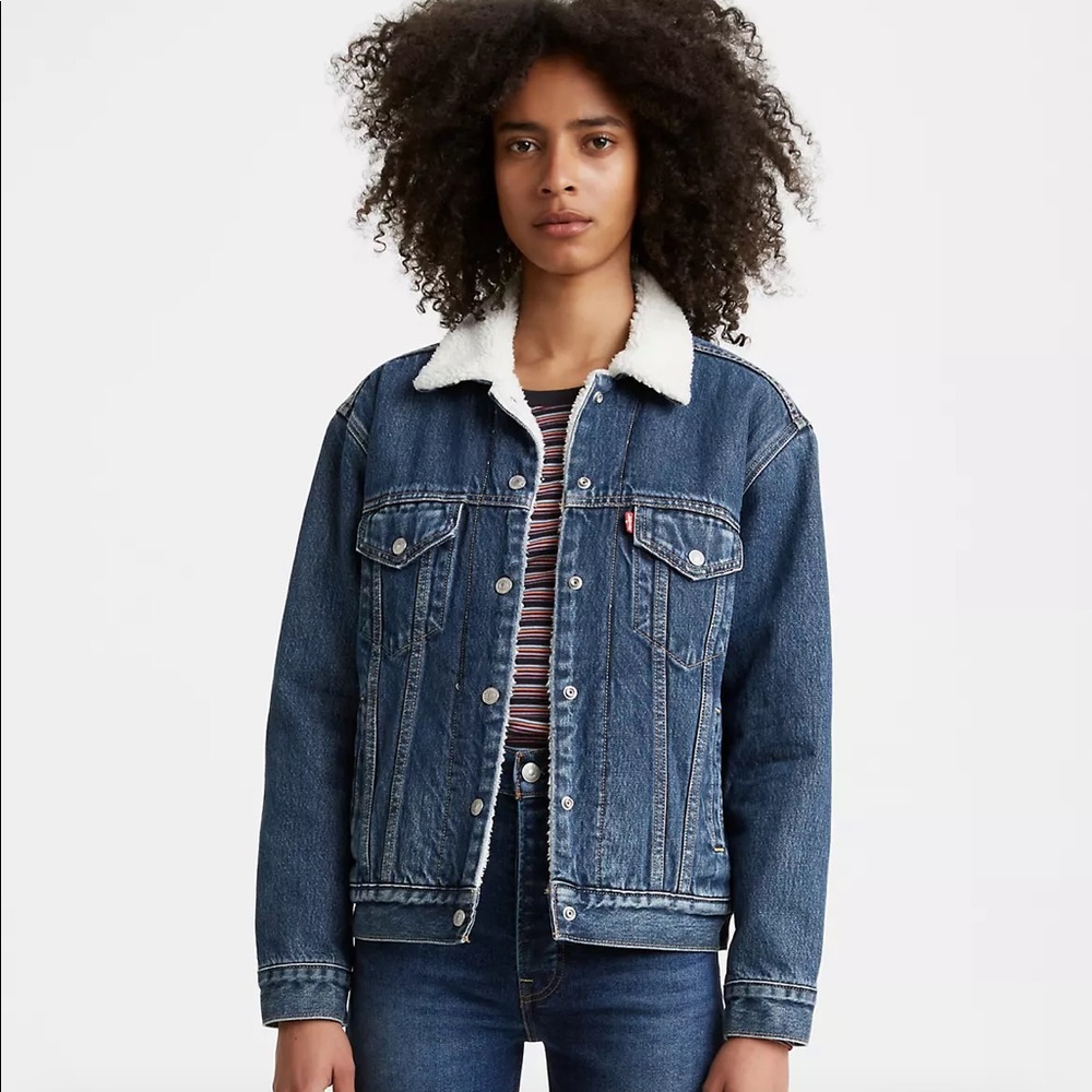 Levi’s Sherpa Trucker Jean Jacket